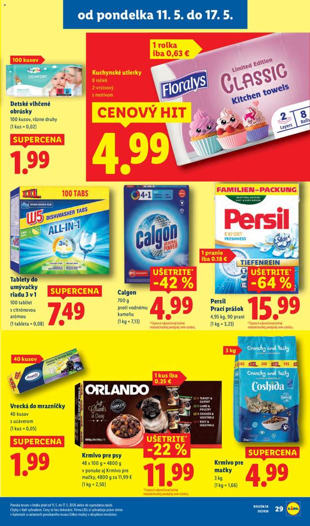 Nový Lidl leták od 11.05.