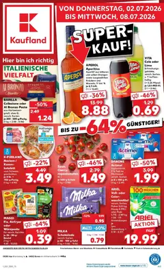 Vorschau von dem Prospekt des Geschäftes Kaufland, gültig ab dem 02.07.2026