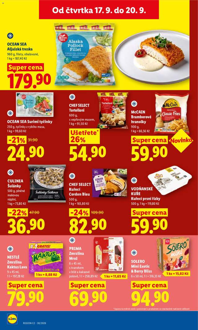 Nový Lidl leták od 17.09.