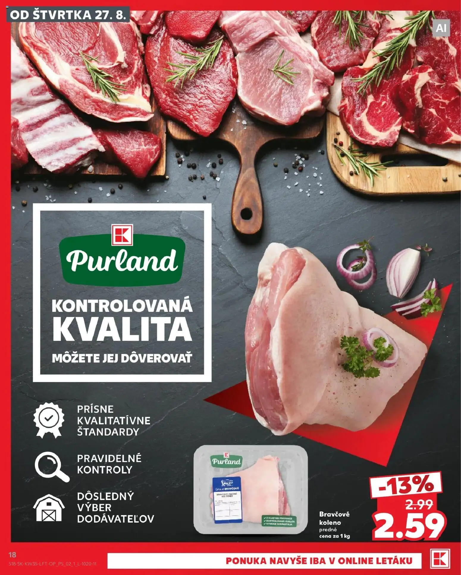 Náhľad Kaufland letáku platného od 27.08.2026