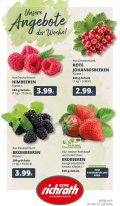 Vorschau von dem Prospekt des Geschäftes Rewe, gültig ab dem 20.07.2026