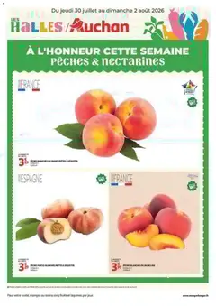 Prévisualisation de Auchan - À l'honneur cette semaine du magasin Auchan formulaire valide 30/07/2026