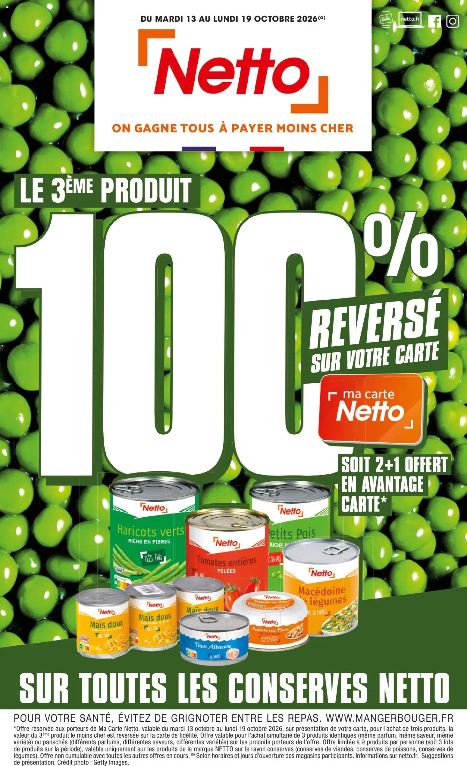 Prévisualisation de Netto catalogue du magasin Netto formulaire valide 13/10/2026