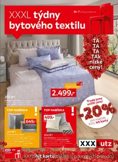 Náhled nabídky: XXXLutz XXXLutz leták - Týdny bytového textilu platný od 13.07.2026