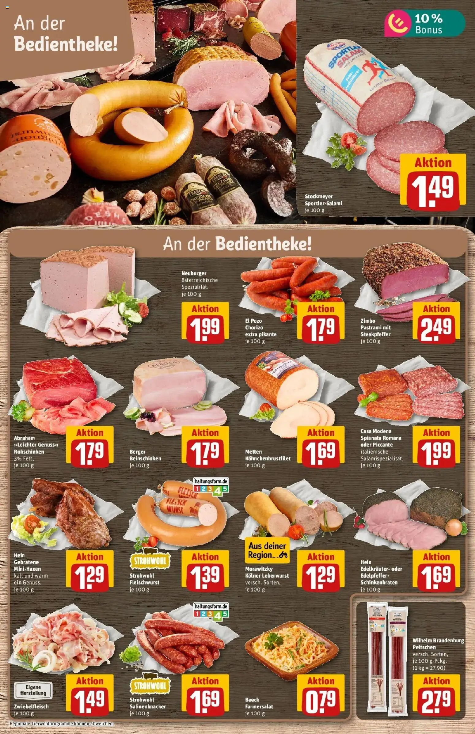 Vorschau von dem Prospekt des Geschäftes Rewe, gültig ab dem 26.10.2026
