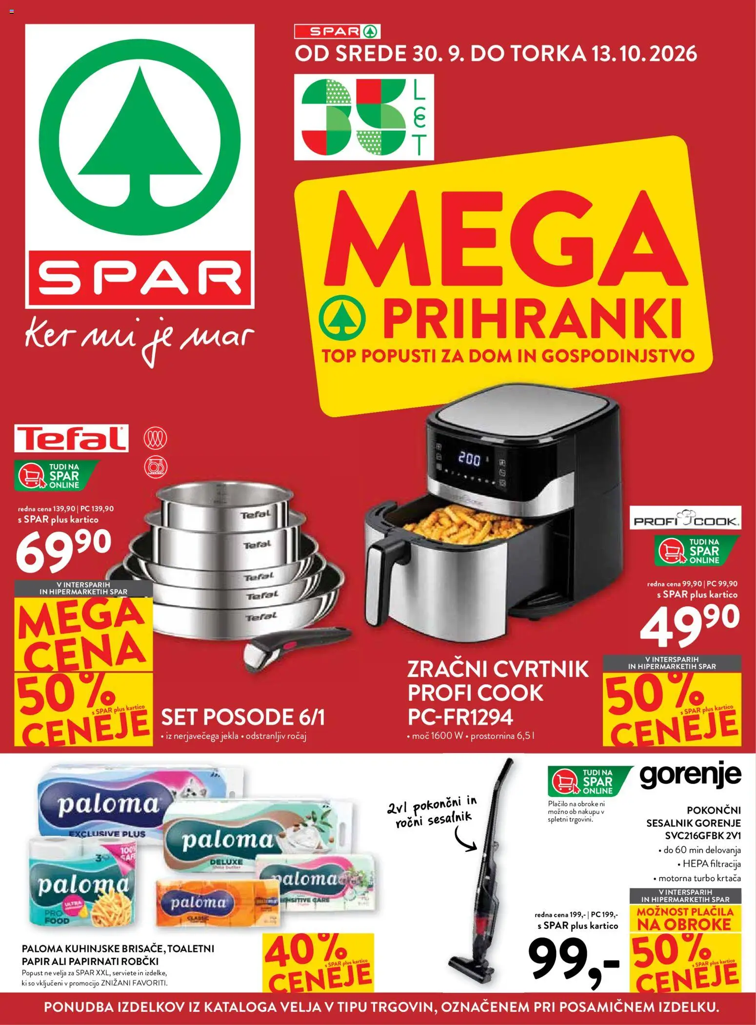 Predogled kataloga iz trgovine Spar veljaven od 30.09.2026