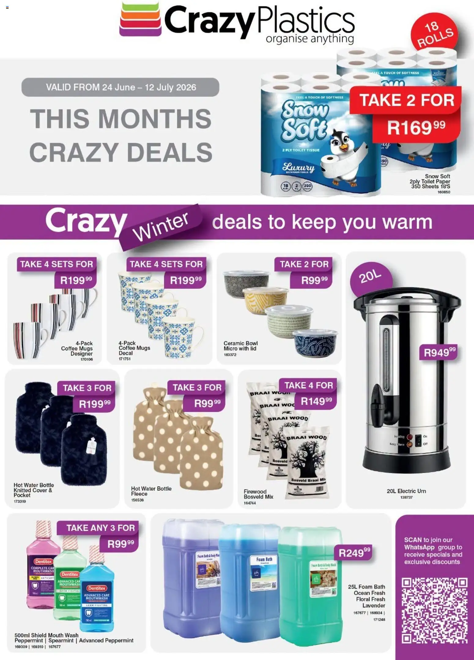 Preview of Crazy Plastics flyer valid from 24/06/2026