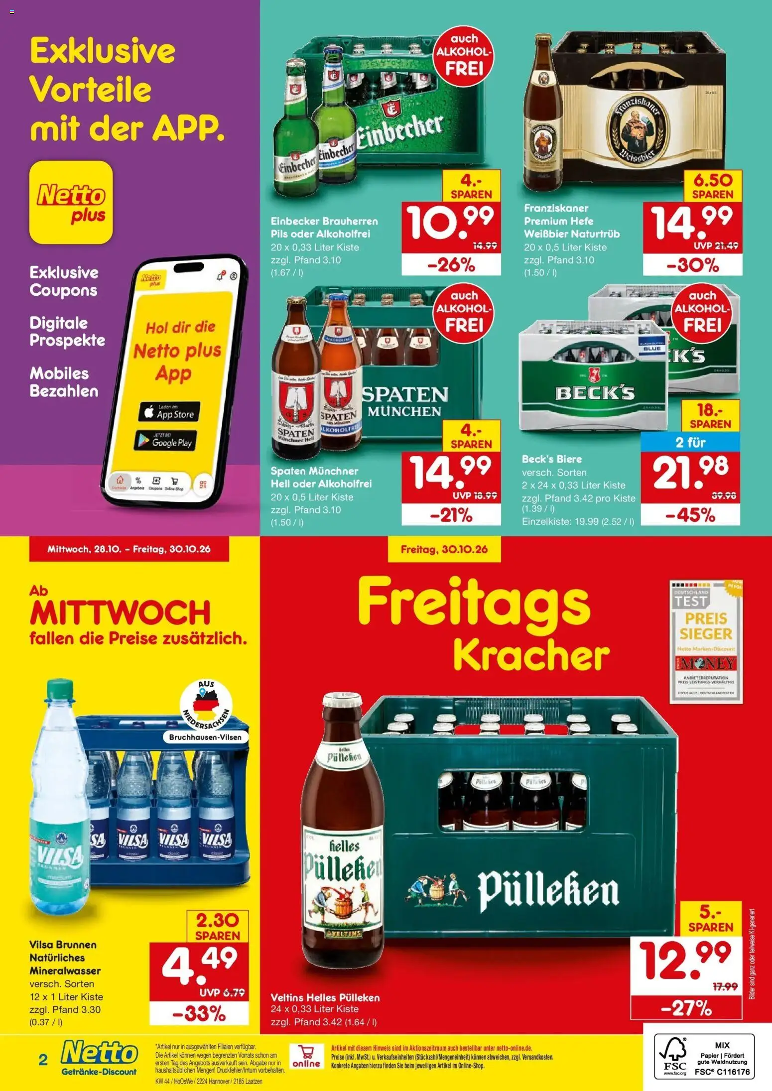 Vorschau von dem Prospekt des Geschäftes Netto Marken-Discount, gültig ab dem 26.10.2026