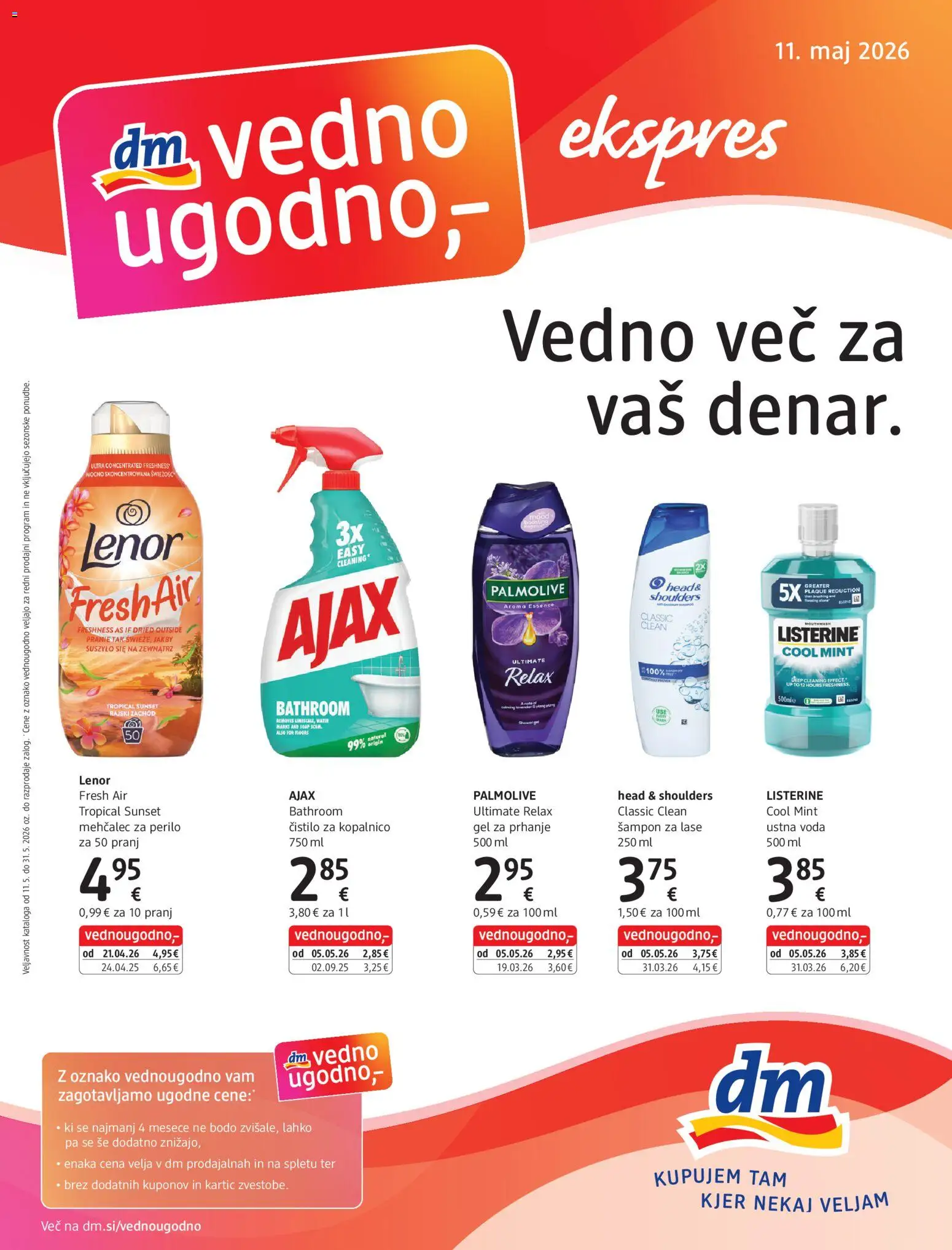 Predogled kataloga iz trgovine DM Drogerie Markt veljaven od 11.05.2026