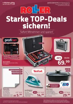 Vorschau von dem Prospekt des Geschäftes Roller, gültig ab dem 25.10.2026