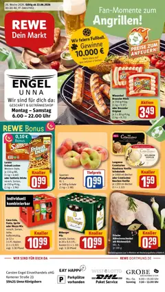 Vorschau von dem Prospekt des Geschäftes Rewe, gültig ab dem 21.06.2026