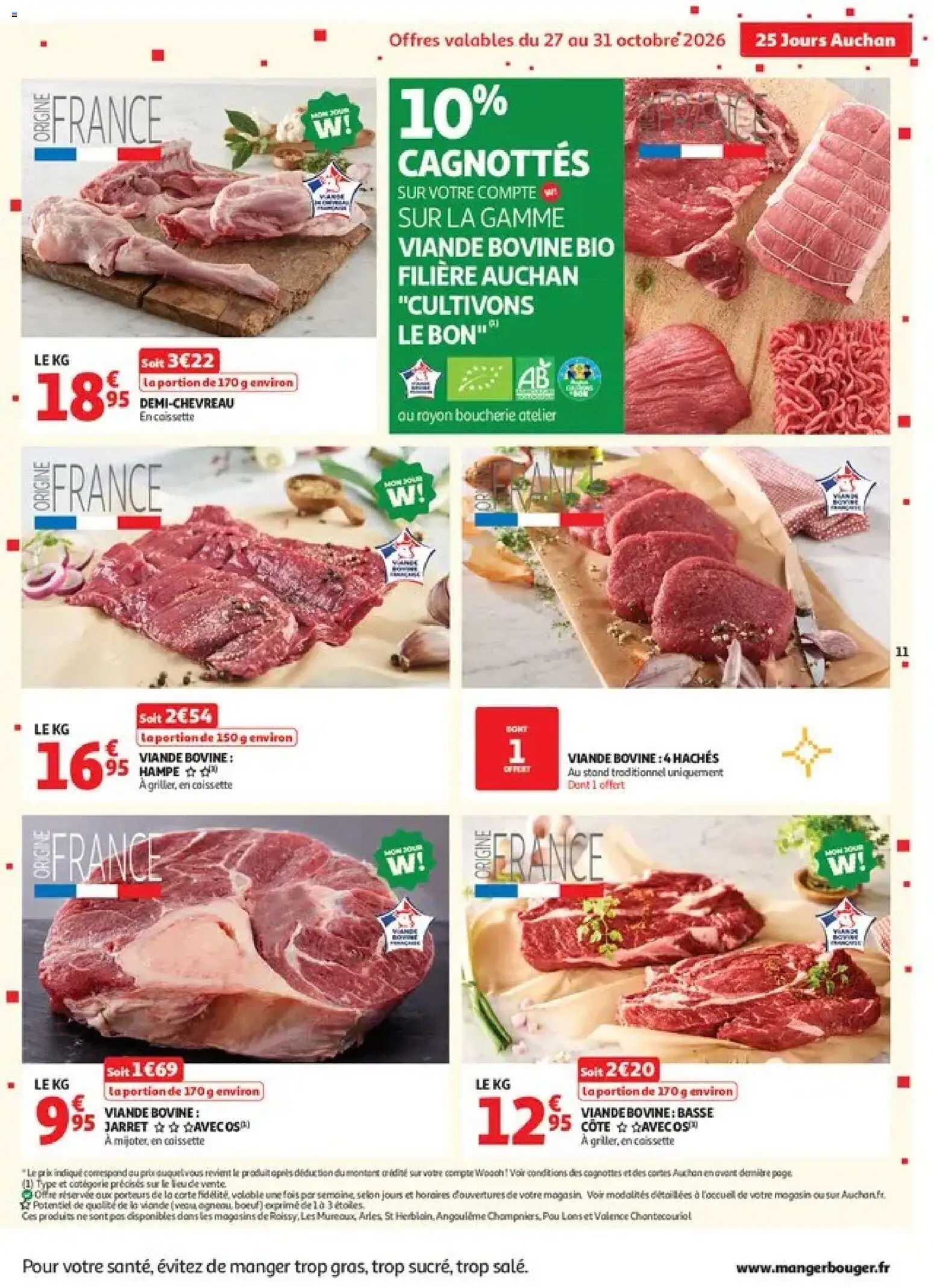 Prévisualisation de Auchan catalogue du magasin Auchan formulaire valide 27/10/2026