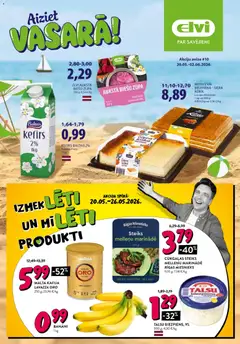 Skatīt Elvi akciju bukletu, derīgs no 20.05.2026.