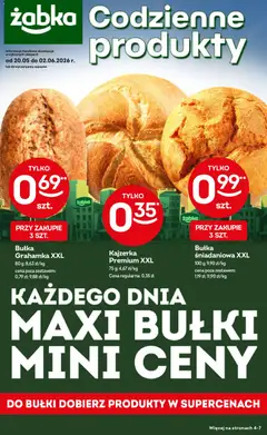 Pogląd gazetki "Żabka gazetka - Codzienne produkty" ze sklepu Żabka ważnej od 20.05.2026