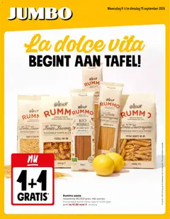 Voorbeeld van JUMBO Folder / Publicité van winkel JUMBO geldig vanaf 09/09/2026