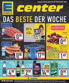 Vorschau von dem Prospekt des Geschäftes E center, gültig ab dem 03.08.2026