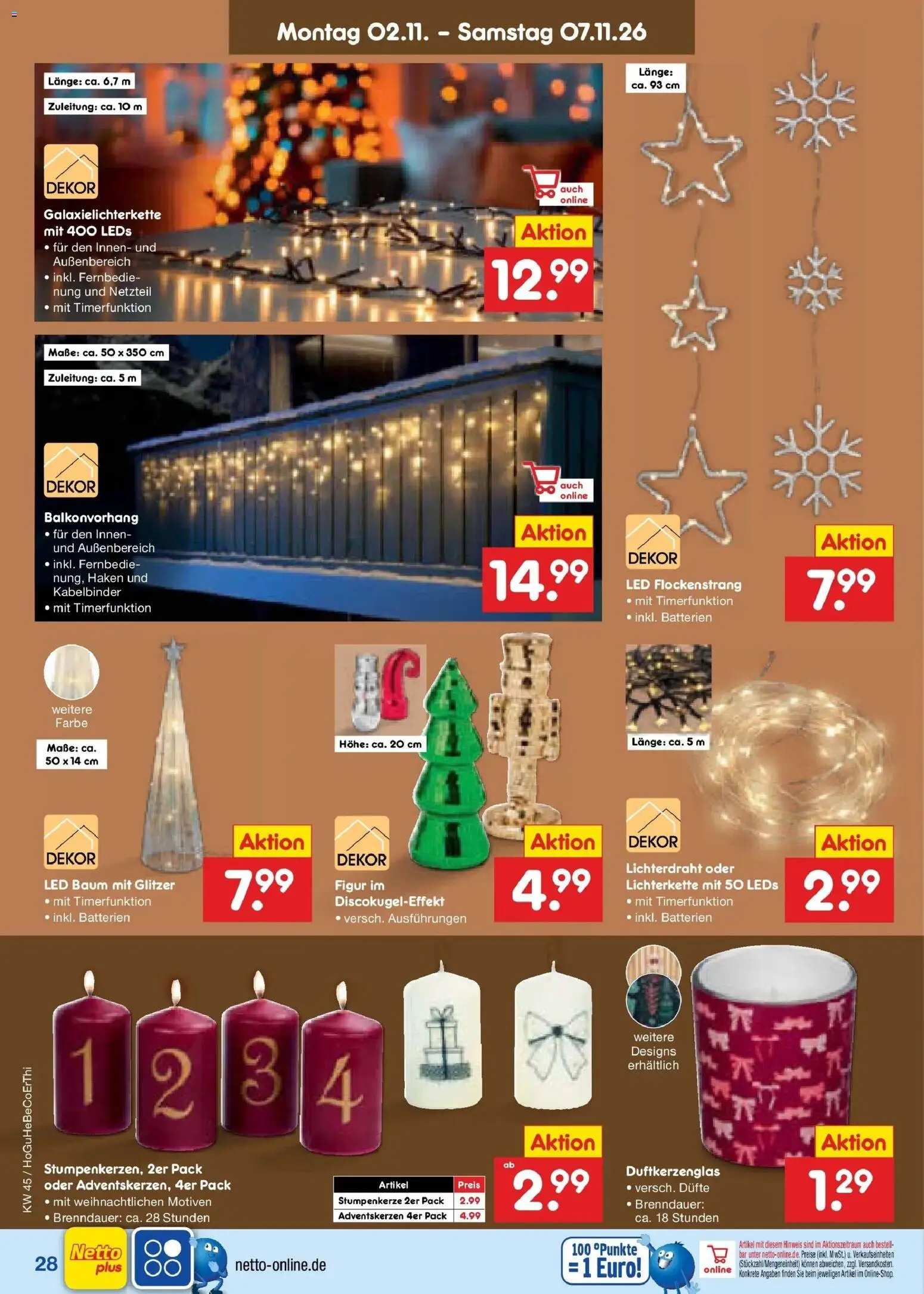 Vorschau von dem Prospekt des Geschäftes Netto Marken-Discount, gültig ab dem 02.11.2026 - Batterien, Netzteil