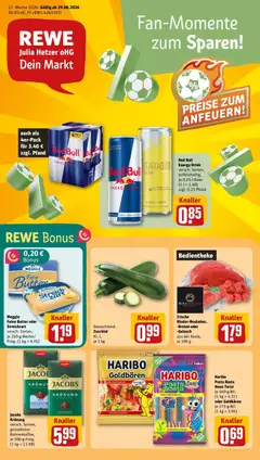 Vorschau von dem Prospekt des Geschäftes Rewe, gültig ab dem 29.06.2026