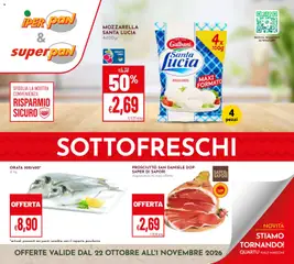 Anteprima dell'opuscolo Pan volantino dal negozio Pan valido da 22/10/2026