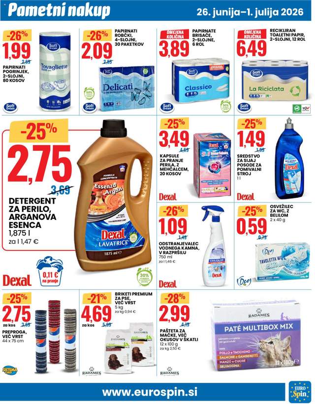 Novi Eurospin katalog od 26.06.