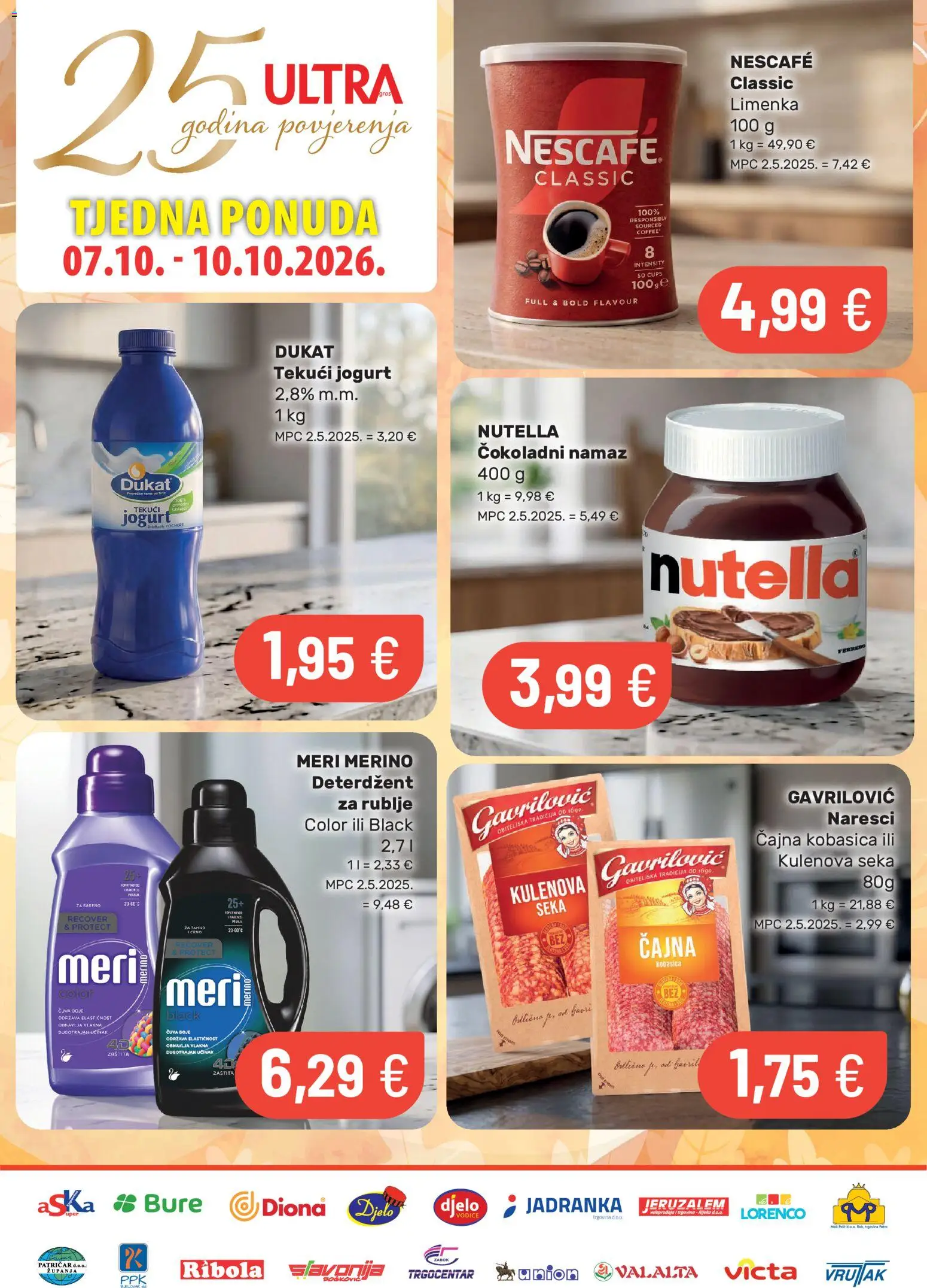 Pregled letka Ultra Gros Katalog trgovine Ultra Gros vrijedi od 07.10.2026