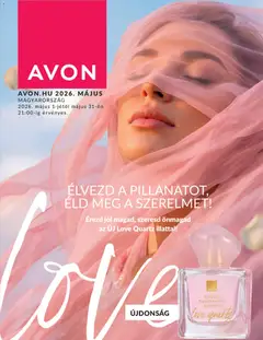 Avon - AVON online katalógus 2026 májusi megtekintése, amely érvényes 2026.05.01.-től