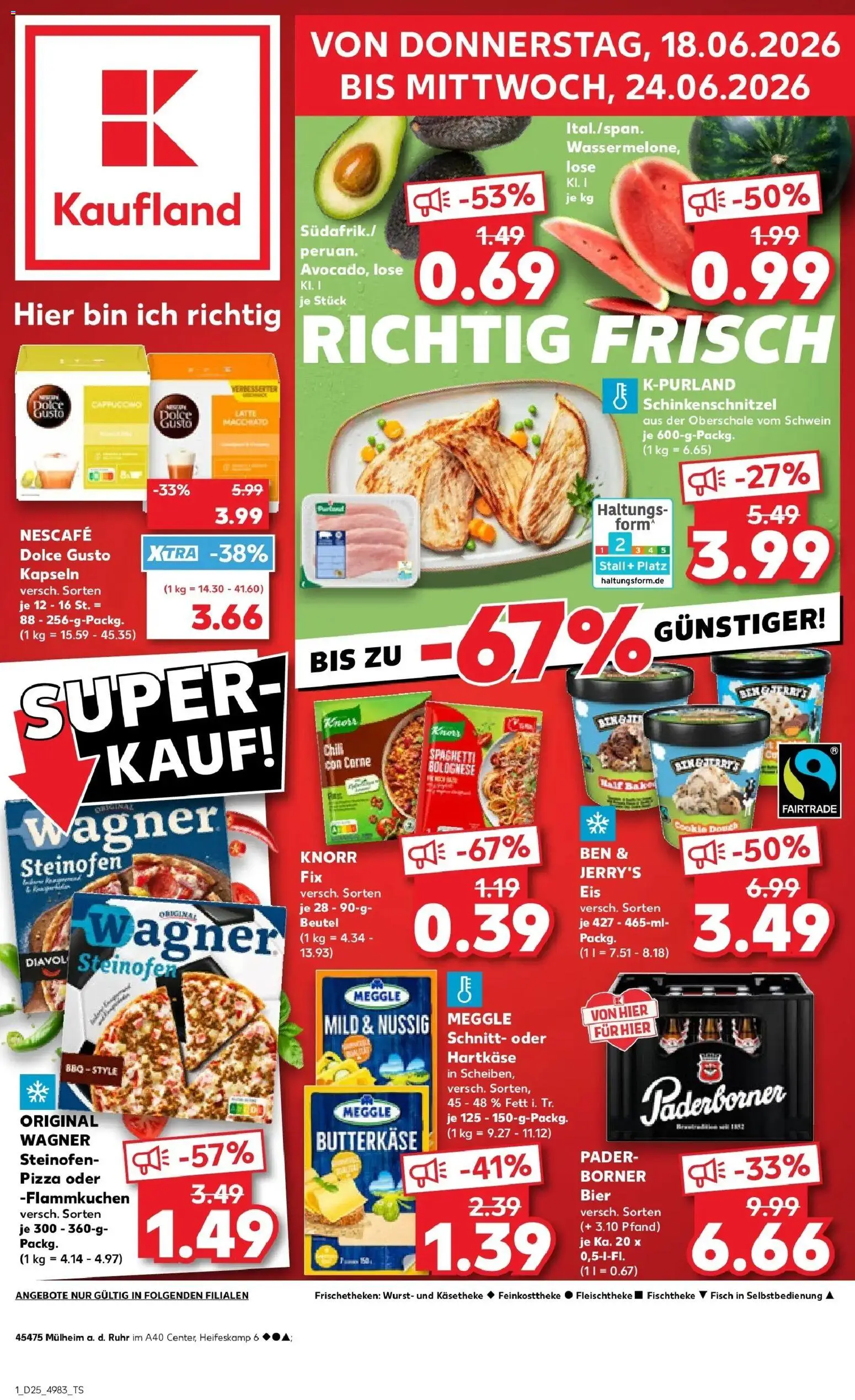 Vorschau von dem Prospekt des Geschäftes Kaufland, gültig ab dem 18.06.2026