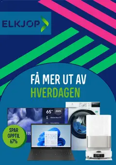 Forhåndsvis Elkjøp kundeavis fra butikk Elkjøp gyldig fra 25/08/2026