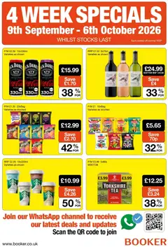 Preview of Booker Wholesale Booker Wholesale - Offers valid from 09/09/2026