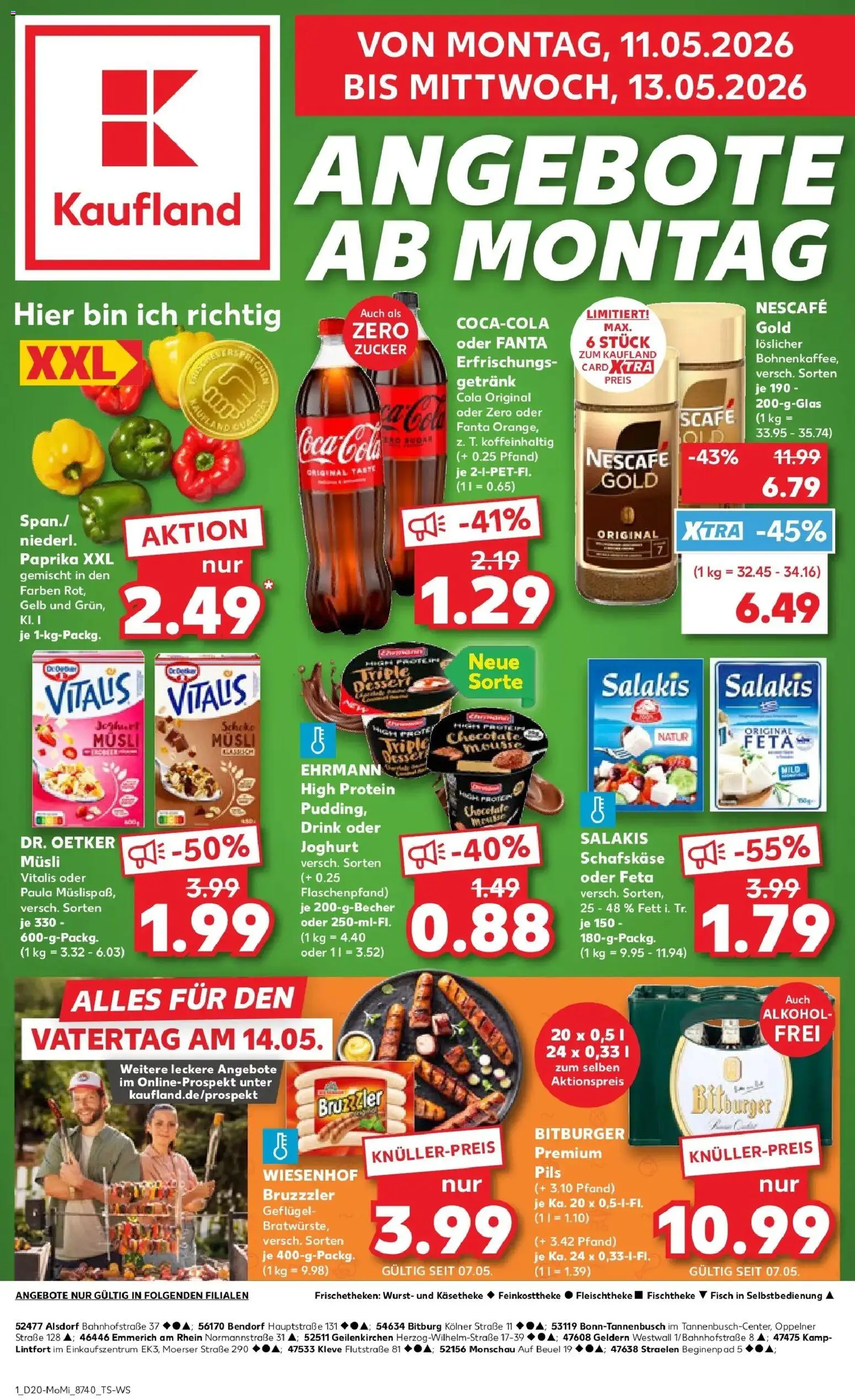 Vorschau von dem Prospekt des Geschäftes Kaufland, gültig ab dem 10.05.2026