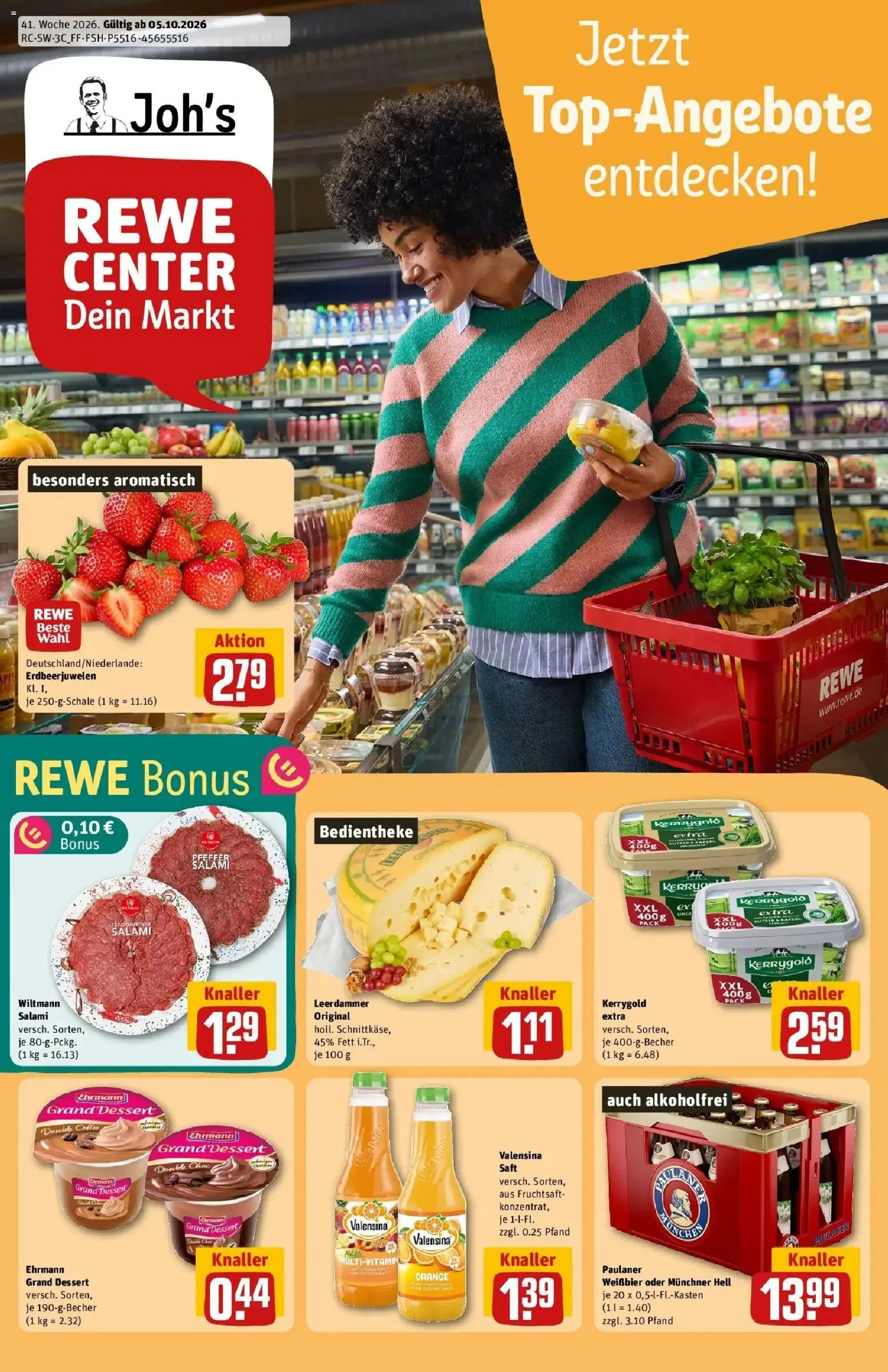 Vorschau von dem Prospekt des Geschäftes Rewe, gültig ab dem 05.10.2026