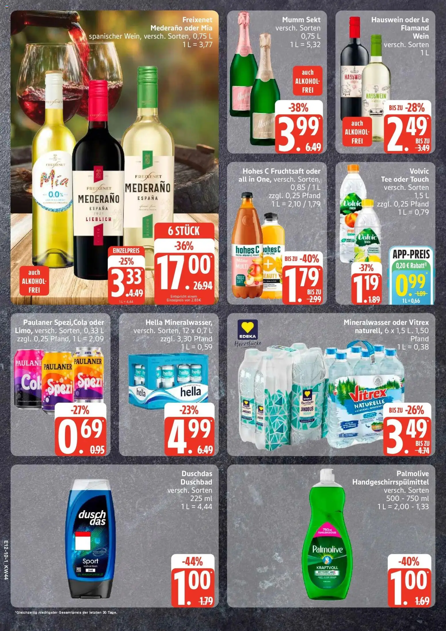 Vorschau von dem Prospekt des Geschäftes Edeka, gültig ab dem 26.10.2026