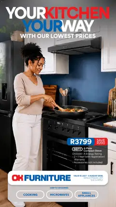 Preview of OK Furniture flyer valid from 15/07/2026