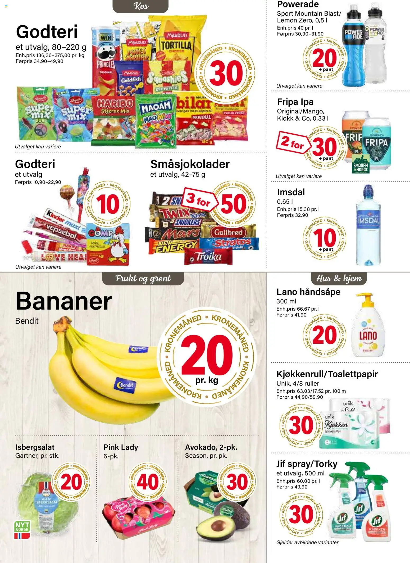 Forhåndsvis Nærbutikken kundeavis fra butikk Nærbutikken gyldig fra 01/09/2026