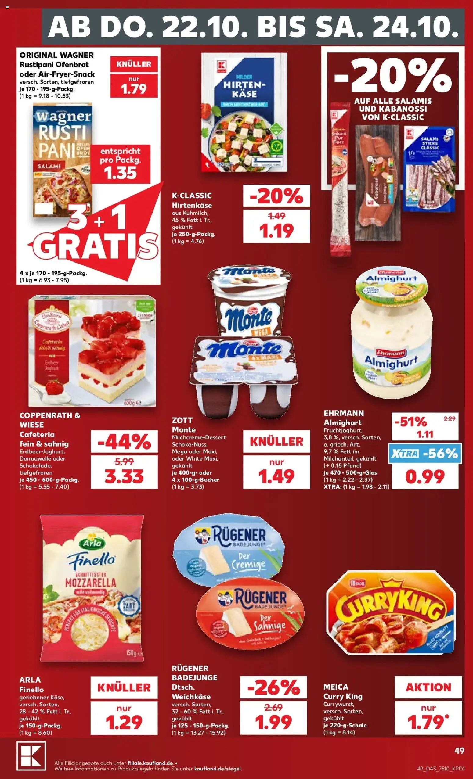 Vorschau von dem Prospekt des Geschäftes Kaufland, gültig ab dem 19.10.2026