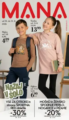 Predogled kataloga iz trgovine Mana veljaven od 24.08.2026
