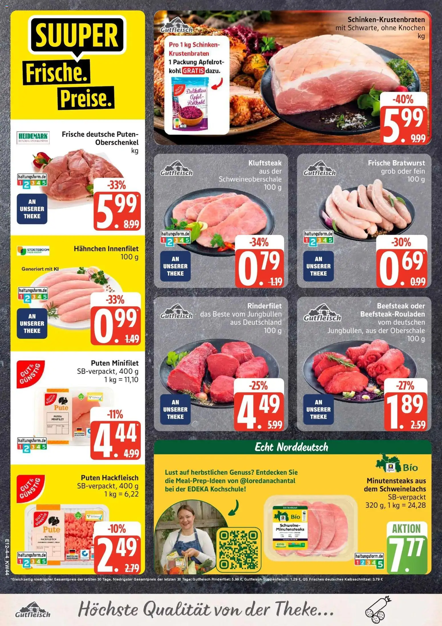 Vorschau von dem Prospekt des Geschäftes Edeka, gültig ab dem 26.10.2026