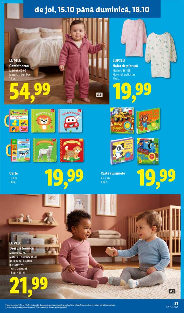 Noul catalog Lidl de la 12.10.