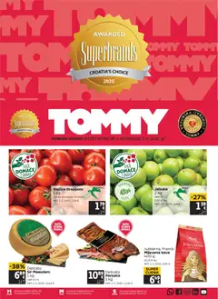Pregled letka Tommy Katalog trgovine Tommy vrijedi od 28.05.2026