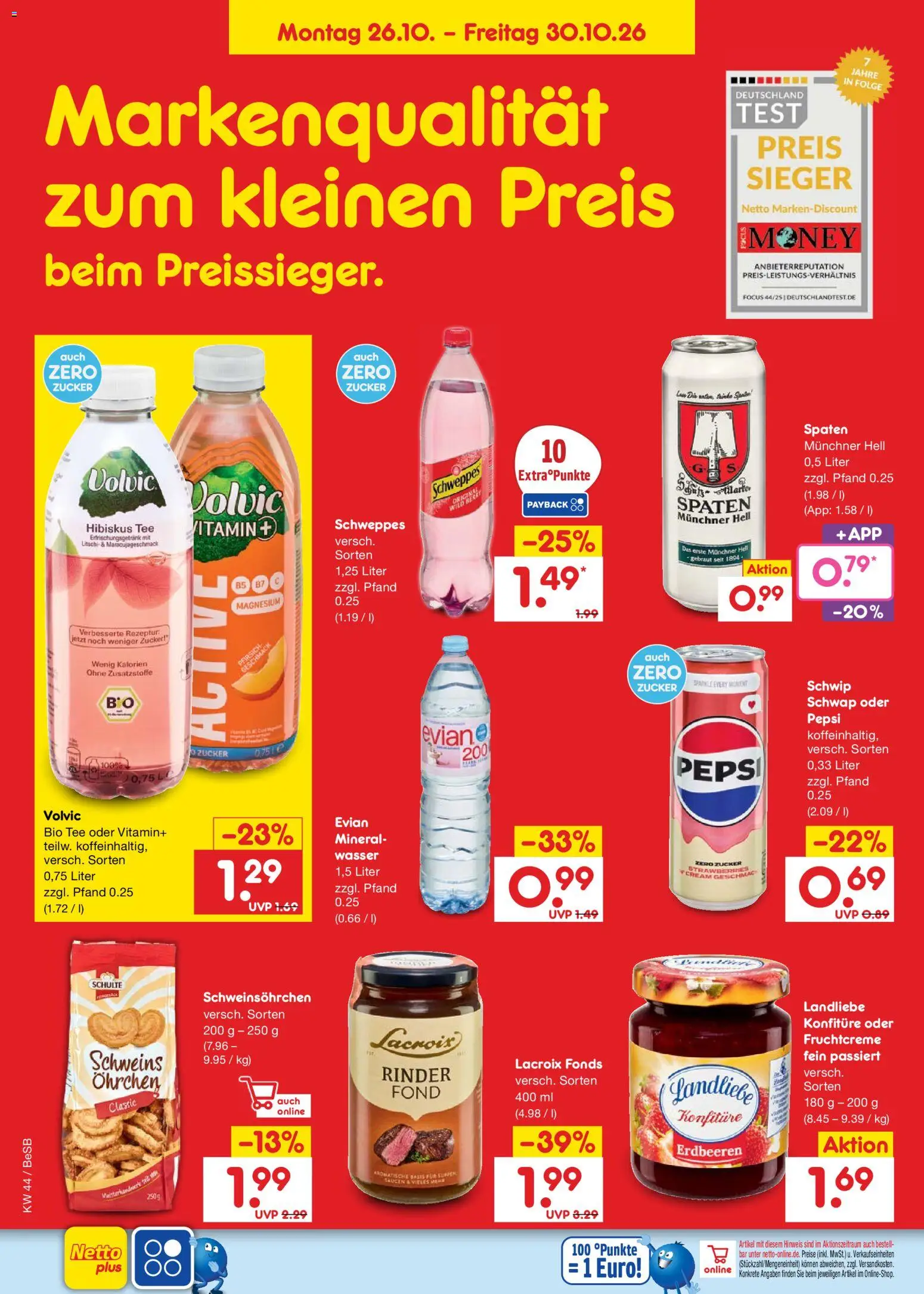 Vorschau von dem Prospekt des Geschäftes Netto Marken-Discount, gültig ab dem 26.10.2026