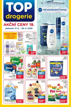 Náhled nabídky: Top drogerie Top drogerie leták platný od 17.09.2026