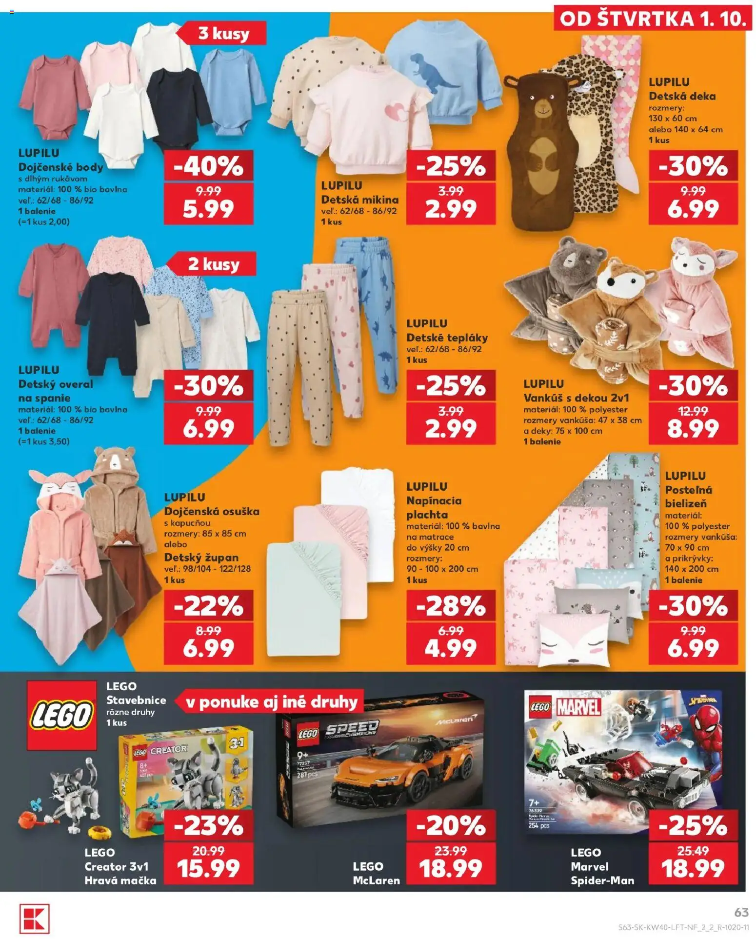 Náhľad Kaufland letáku platného od 01.10.2026