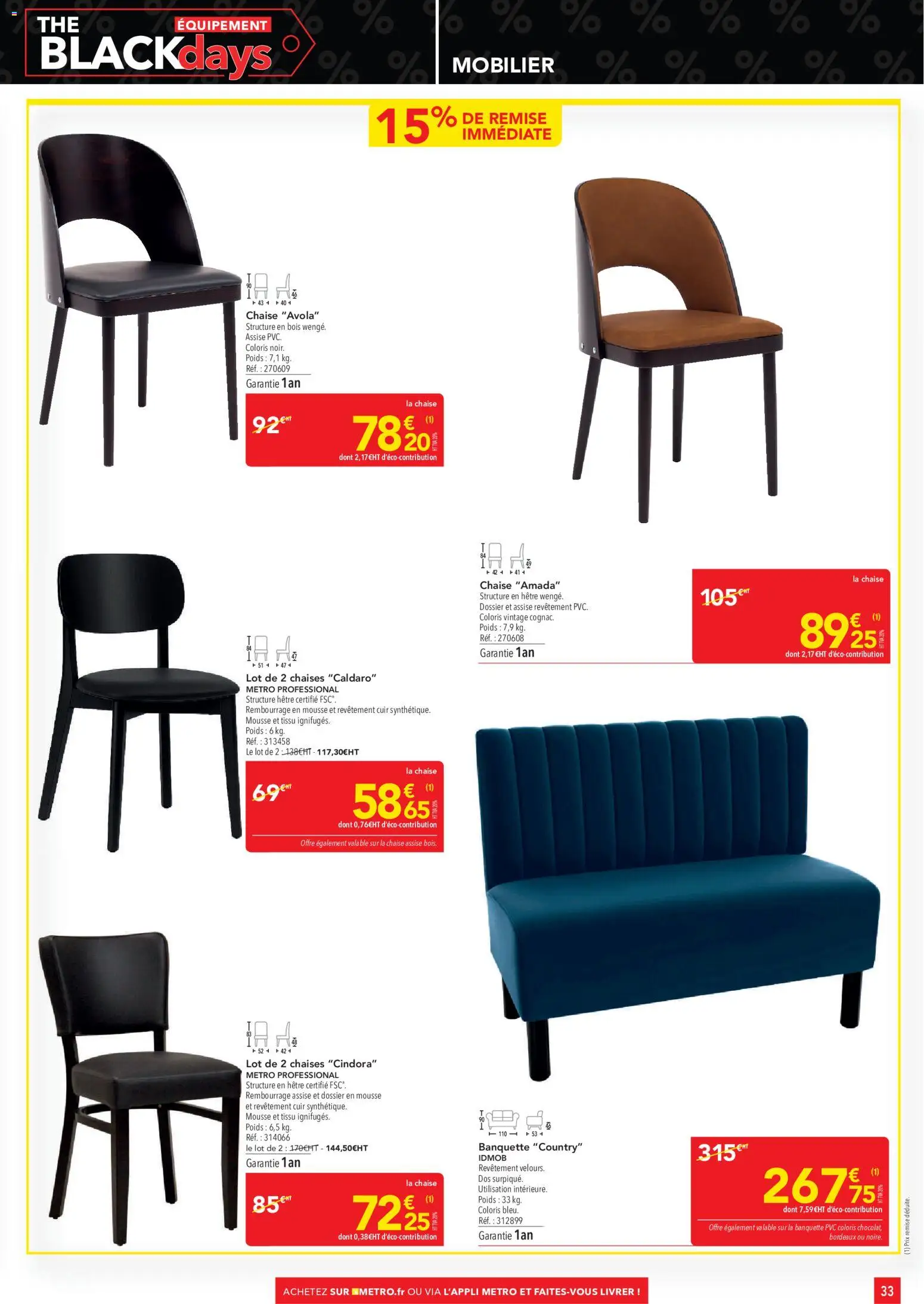 Prévisualisation de METRO Black Friday du magasin METRO formulaire valide 29/10/2026