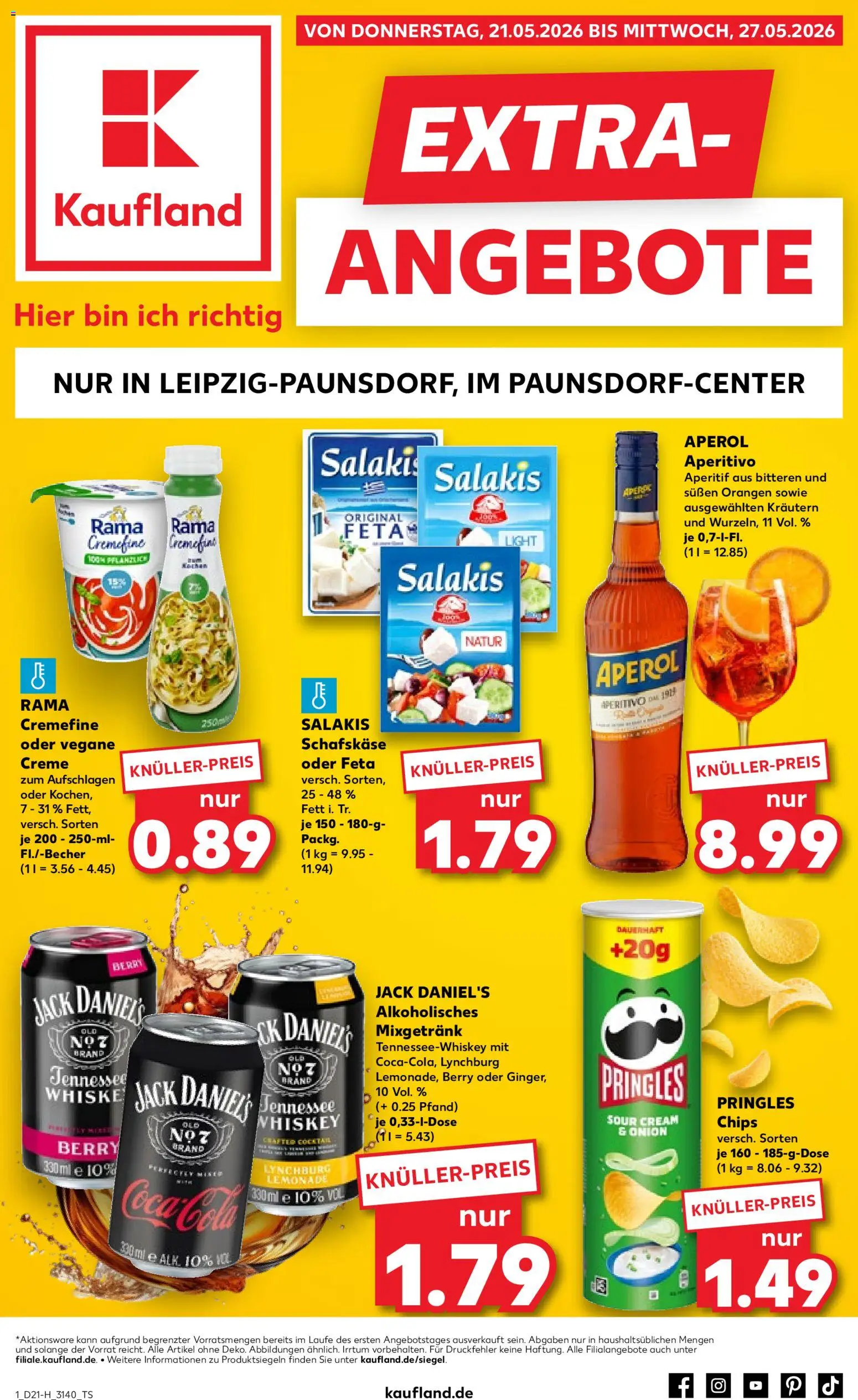 Vorschau von dem Prospekt des Geschäftes Kaufland, gültig ab dem 21.05.2026