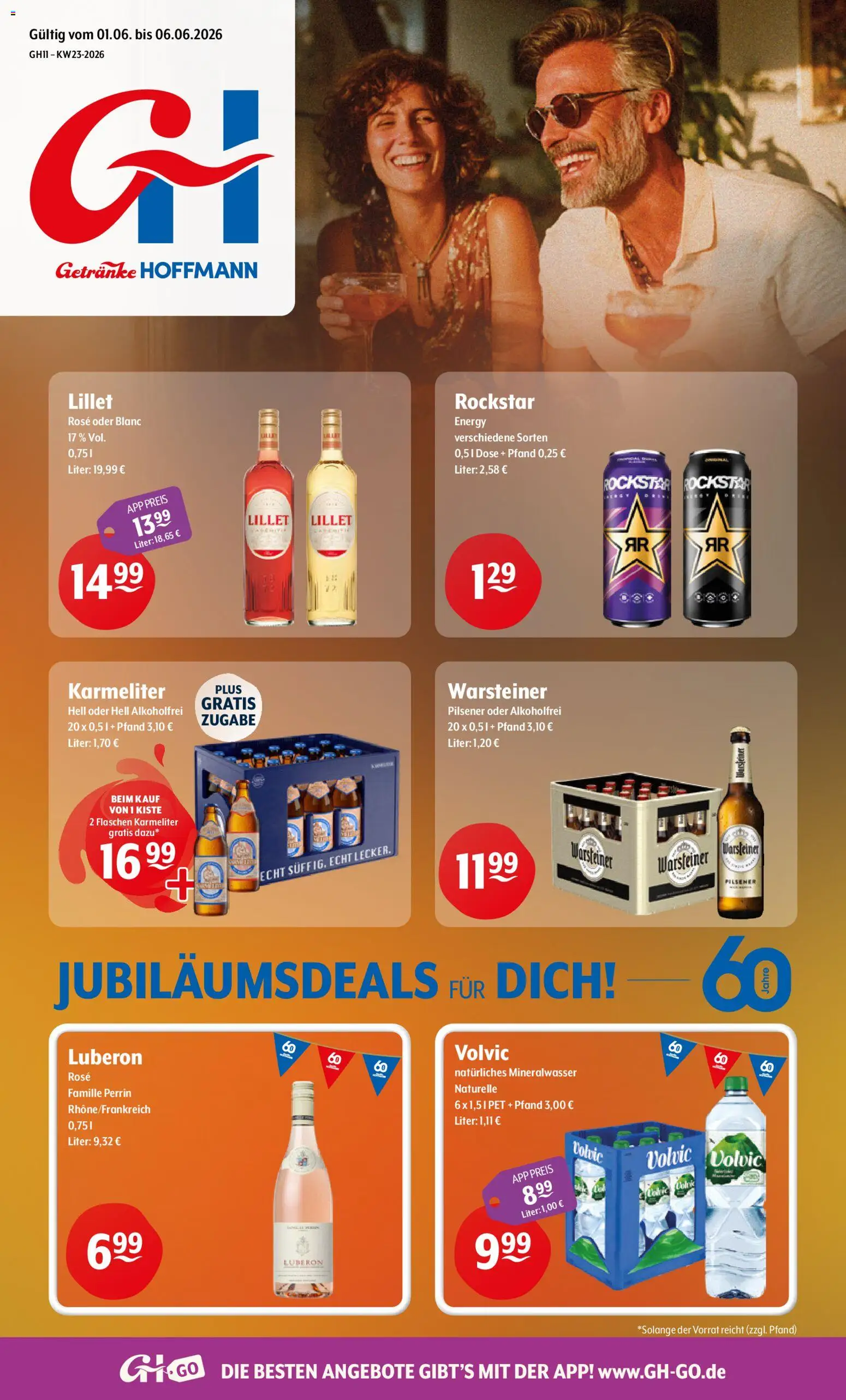 Vorschau von dem Prospekt des Geschäftes Getränke Hoffmann, gültig ab dem 01.06.2026