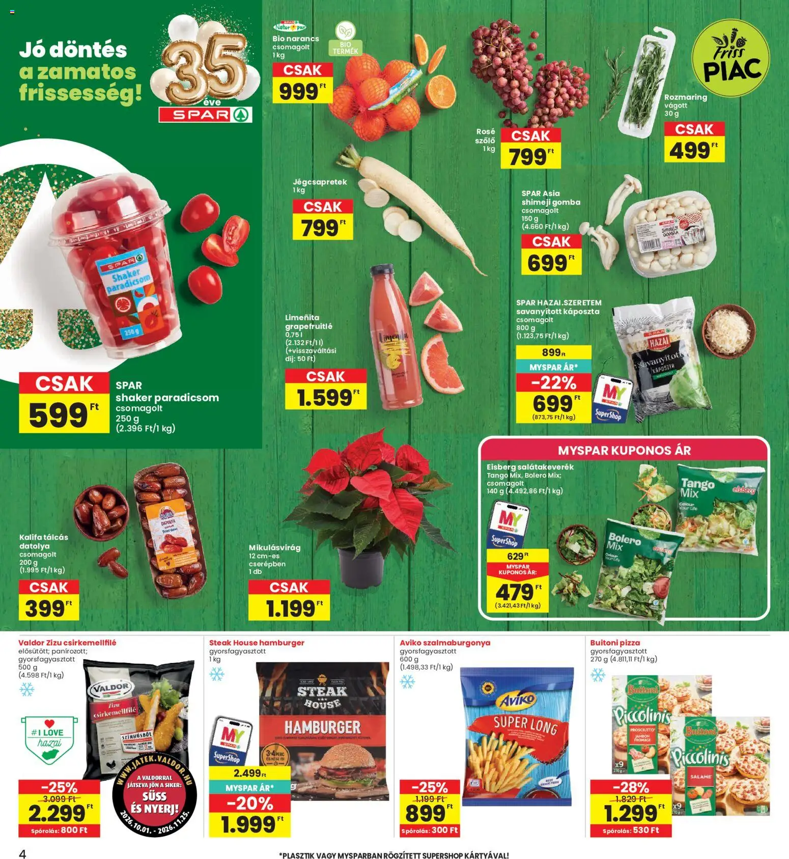 Interspar - Interspar akciós újság megtekintése, amely érvényes 2026.11.05.-től