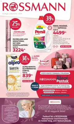 Rossmann - Rossmann akciós újság megtekintése, amely érvényes 2026.05.04.-től