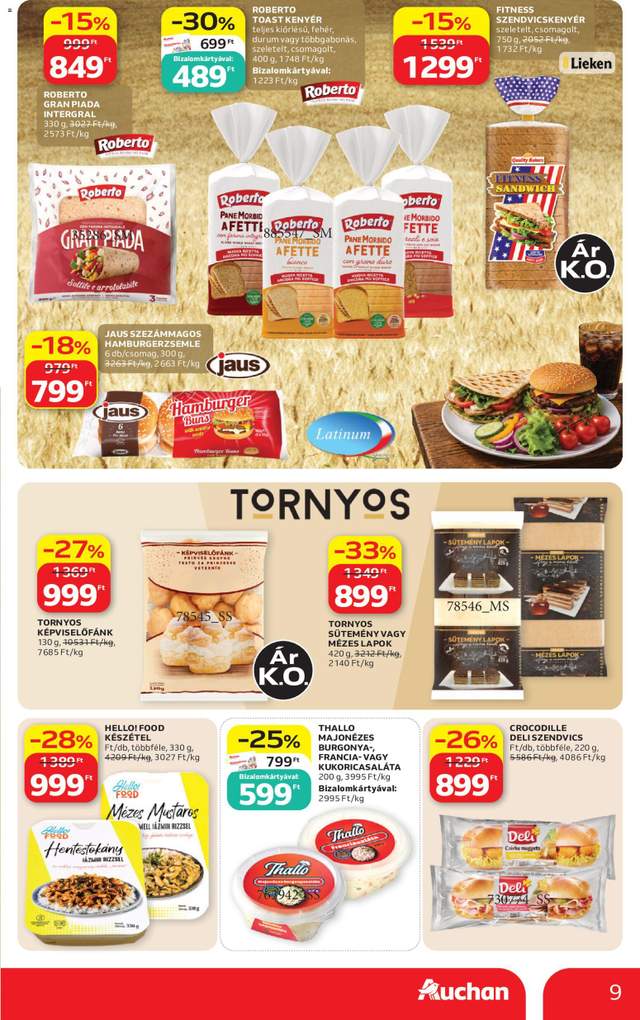 Új Auchan akciós újság 09.03.