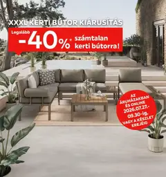 XXXLutz - XXXLutz Aktuális szórólap megtekintése, amely érvényes 2026.07.27.-től