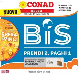 Anteprima dell'opuscolo Conad volantino Dello dal negozio Conad valido da 07/10/2026